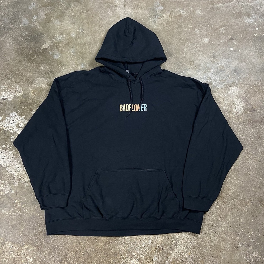 Bad Flower Band Sweatshirt Size 2XL Black Pullover This Is How The World Ends